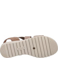 Brown - Lifestyle - Fleet & Foster Womens-Ladies Freesia Leather Sandals