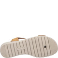 Tan - Lifestyle - Fleet & Foster Womens-Ladies Hyacinth Leather Sandals