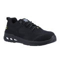 Black - Front - Safety Jogger Unisex Adult Ecofitz S1P Shoes