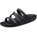 Black - Lifestyle - Crocs Womens-Ladies Splash Strappy Sandals