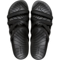 Black - Pack Shot - Crocs Womens-Ladies Splash Strappy Sandals