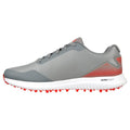 Grey-Red - Back - Skechers Mens Go Golf Max 2 Golf Shoes