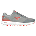 Grey-Red - Side - Skechers Mens Go Golf Max 2 Golf Shoes