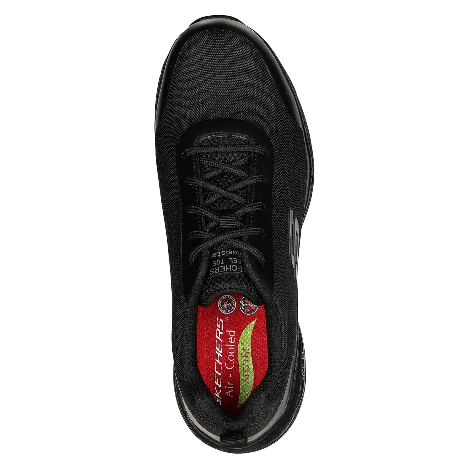 Black - Lifestyle - Skechers Mens Sr Ringstap Arch Fit Safety Trainers
