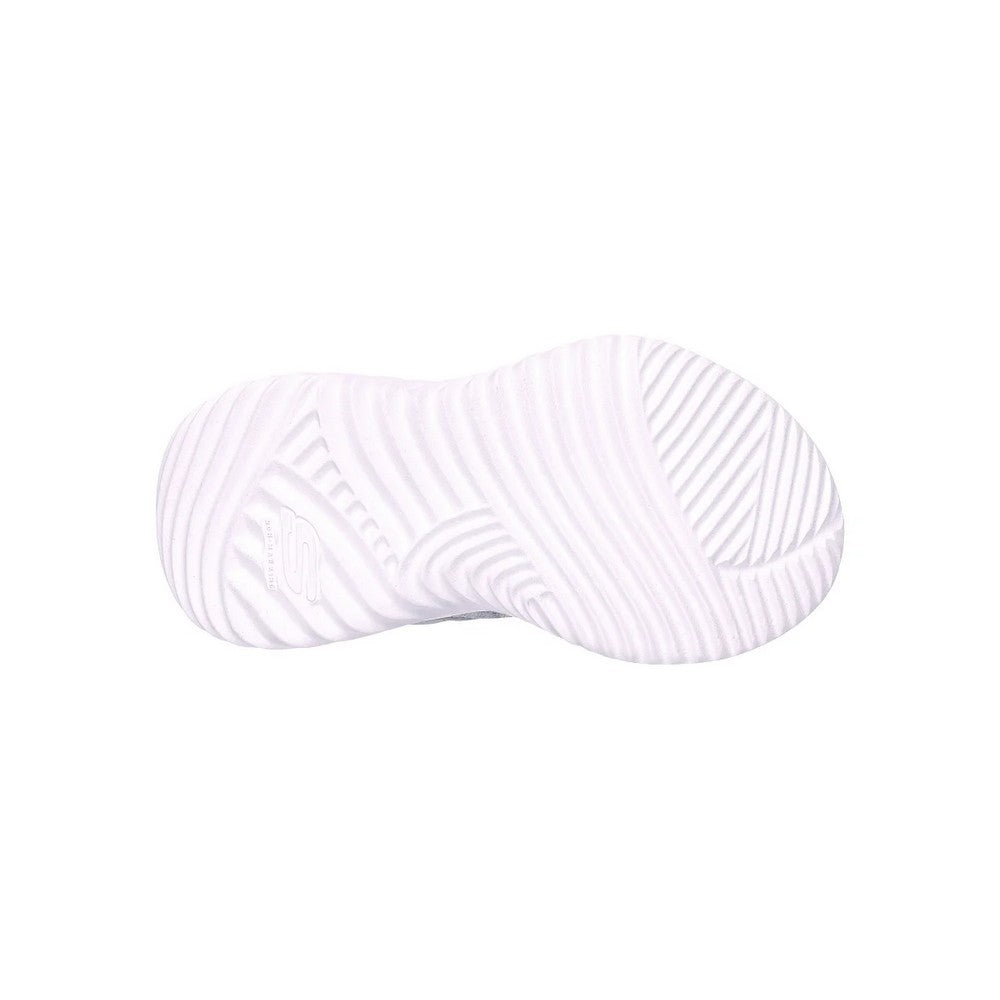 Grey - Back - Skechers Girls Bounder - Cool Cruise Shoes