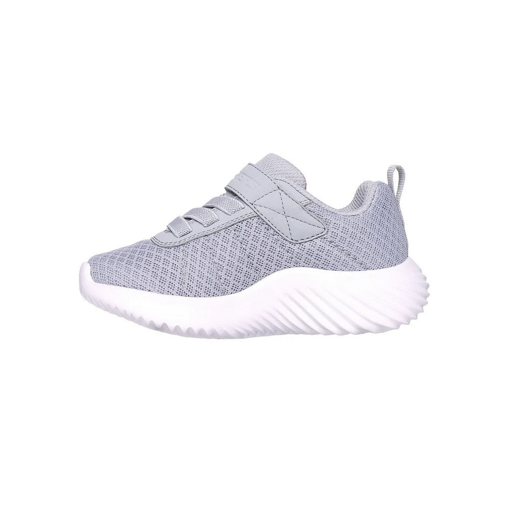 Grey - Pack Shot - Skechers Girls Bounder - Cool Cruise Shoes