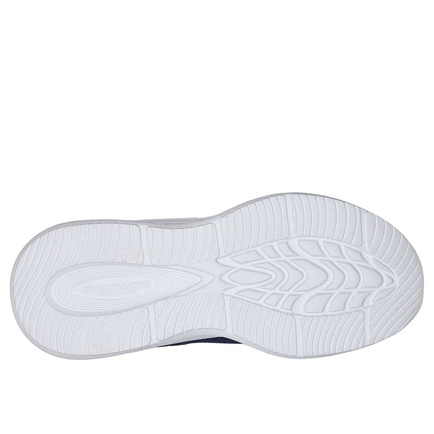 Purple-White-Pink - Back - Skechers Girls Sola Glow Trainers