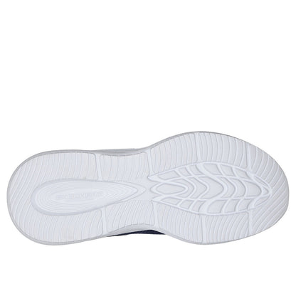 Purple-White-Pink - Back - Skechers Girls Sola Glow Trainers