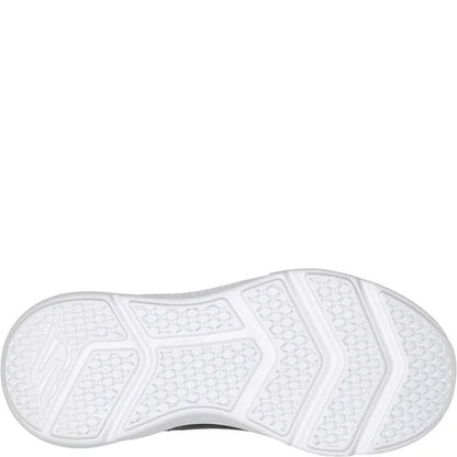 Black-Purple - Back - Skechers Girls Gorun Elevate Trainers