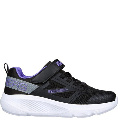 Black-Purple - Lifestyle - Skechers Girls Gorun Elevate Trainers