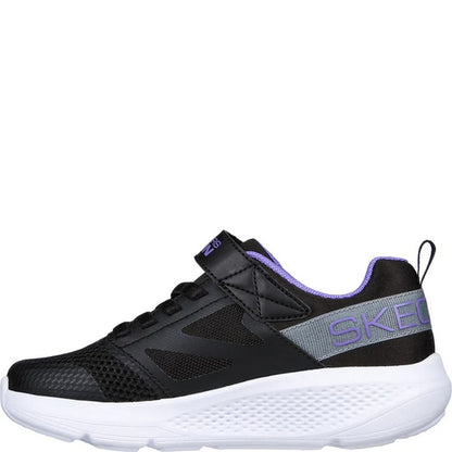 Black-Purple - Pack Shot - Skechers Girls Gorun Elevate Trainers