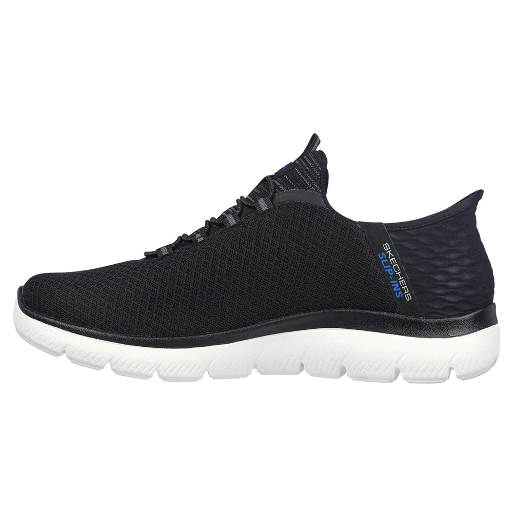 Black - Back - Skechers Mens Summits - High Range Trainers