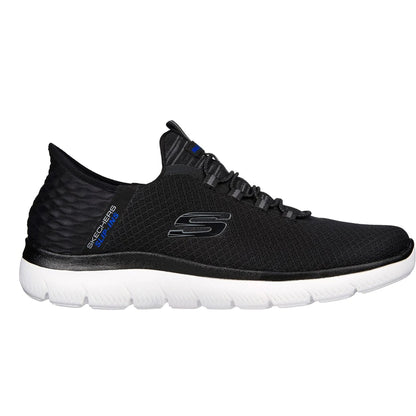 Black - Side - Skechers Mens Summits - High Range Trainers