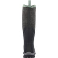 Black - Back - Muck Boots Womens-Ladies Arctic Sport II Plaid Tall Wellington Boots