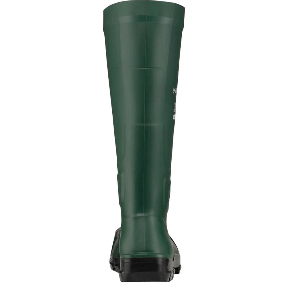 Heritage Green - Back - Dunlop Unisex Adult Jobguard Safety Wellington Boots