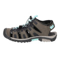 Brown-Black - Side - Hi-Tec Womens-Ladies Cove Sport Sandals