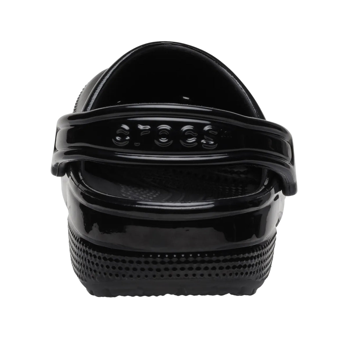 Black - Back - Crocs Childrens-Kids Classic Clogs