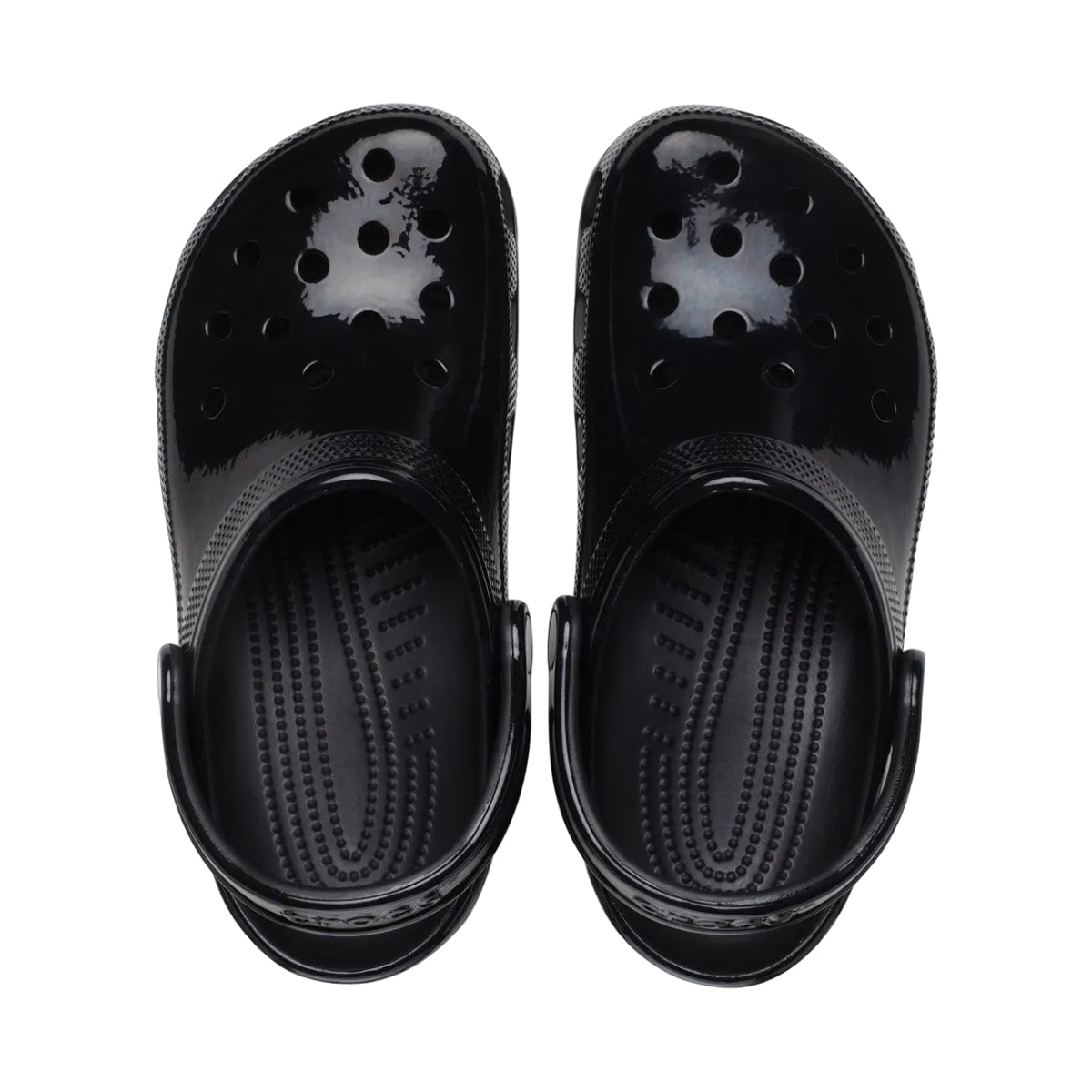 Black - Pack Shot - Crocs Childrens-Kids Classic Clogs