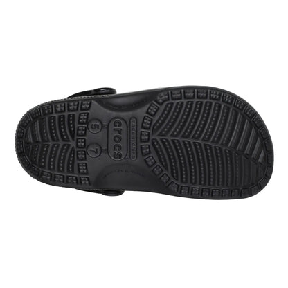 Black - Close up - Crocs Childrens-Kids Classic Clogs