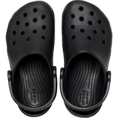 Black - Lifestyle - Crocs Childrens-Kids Classic Clogs
