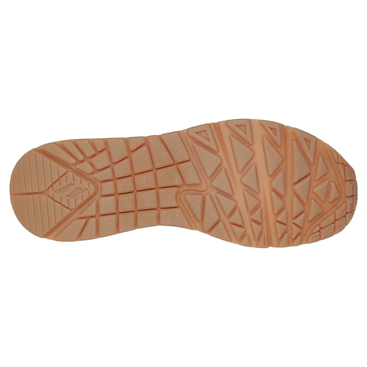 White - Side - Skechers Womens-Ladies Uno Shimmer Away Trainers