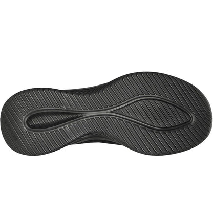 Black - Lifestyle - Skechers Womens-Ladies Ultra Flex 3.0 - Brilliant Trainers