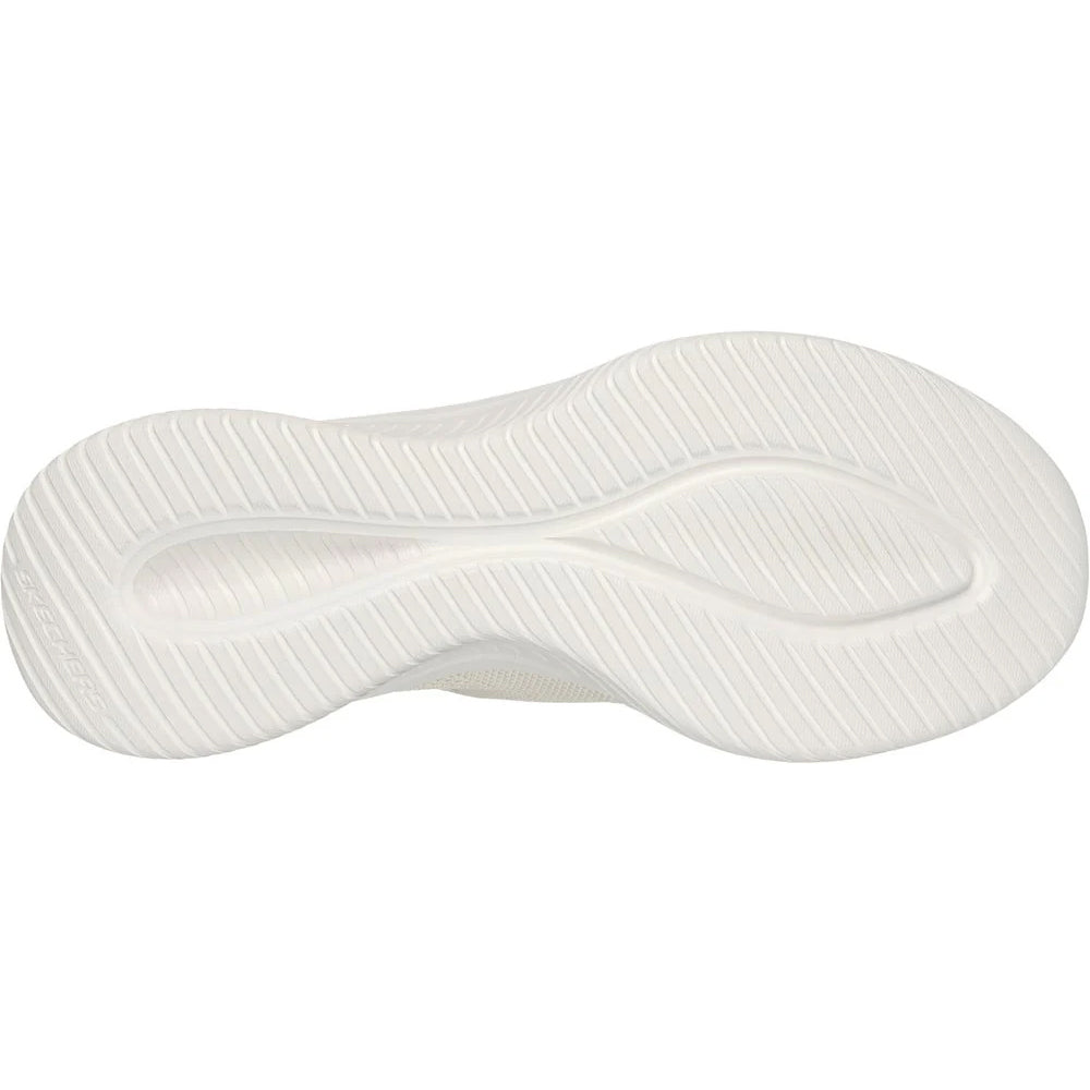 Natural - Lifestyle - Skechers Womens-Ladies Ultra Flex 3.0 - Brilliant Trainers