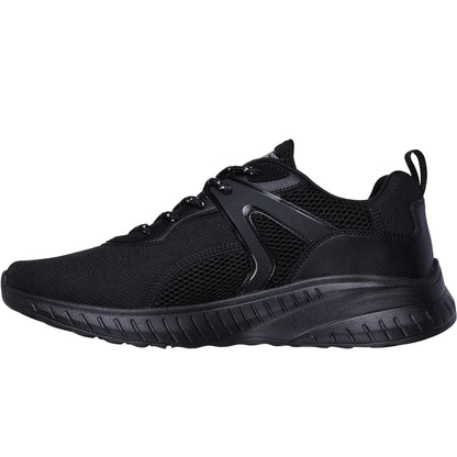 Black - Back - Skechers Mens Bobs Squad Chaos Elevated Drift Trainers