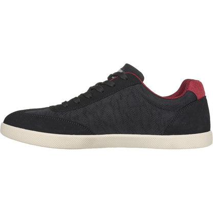 Black - Back - Skechers Mens Placer Vinson Trainers