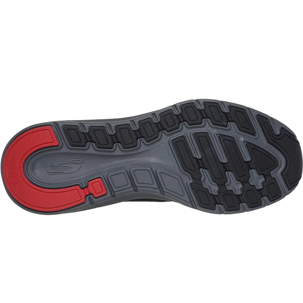 Black-Red - Lifestyle - Skechers Mens Arch Fit 2.0 Trainers