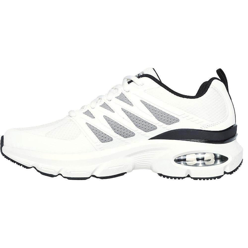 White-Black - Back - Skechers Mens Skech-Air Ventura - Revell Trainers