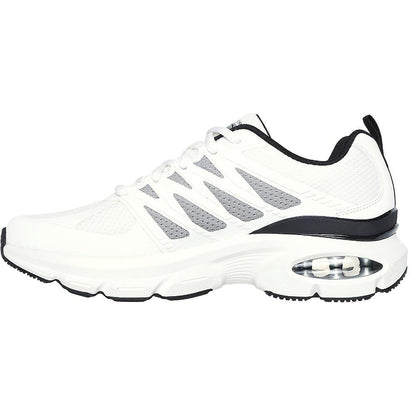 White-Black - Back - Skechers Mens Skech-Air Ventura - Revell Trainers