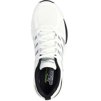 White-Black - Lifestyle - Skechers Mens Skech-Air Ventura - Revell Trainers
