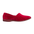 Red - Back - GBS Audrey Ladies Slipper - Womens Slippers