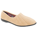 Beige - Front - GBS Audrey Ladies Slipper - Womens Slippers