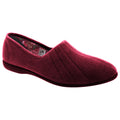 Burgundy - Front - GBS Audrey Ladies Slipper - Womens Slippers