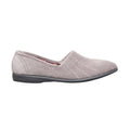 Grey - Back - GBS Audrey Ladies Slipper - Womens Slippers