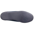 Navy - Back - GBS Audrey Ladies Slipper - Womens Slippers