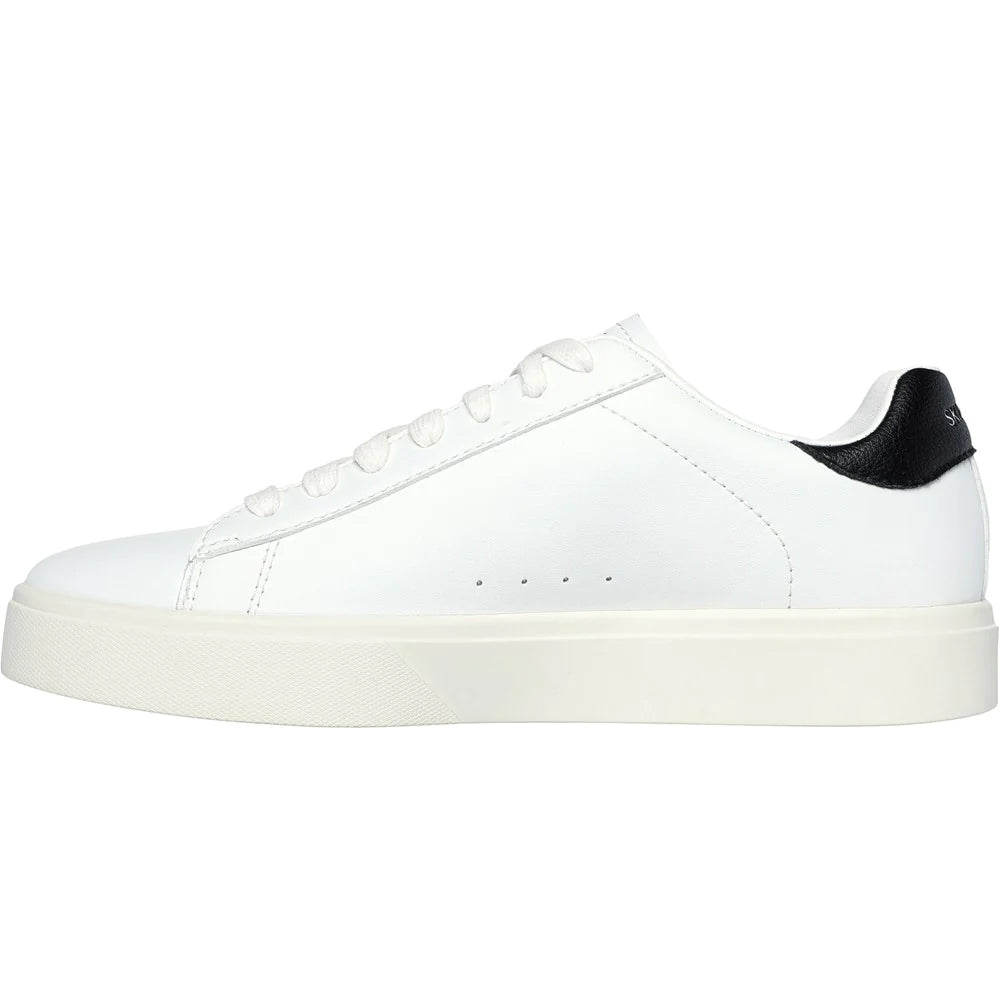 White-Black - Back - Skechers Womens-Ladies Eden LX Beaming Glory Trainers