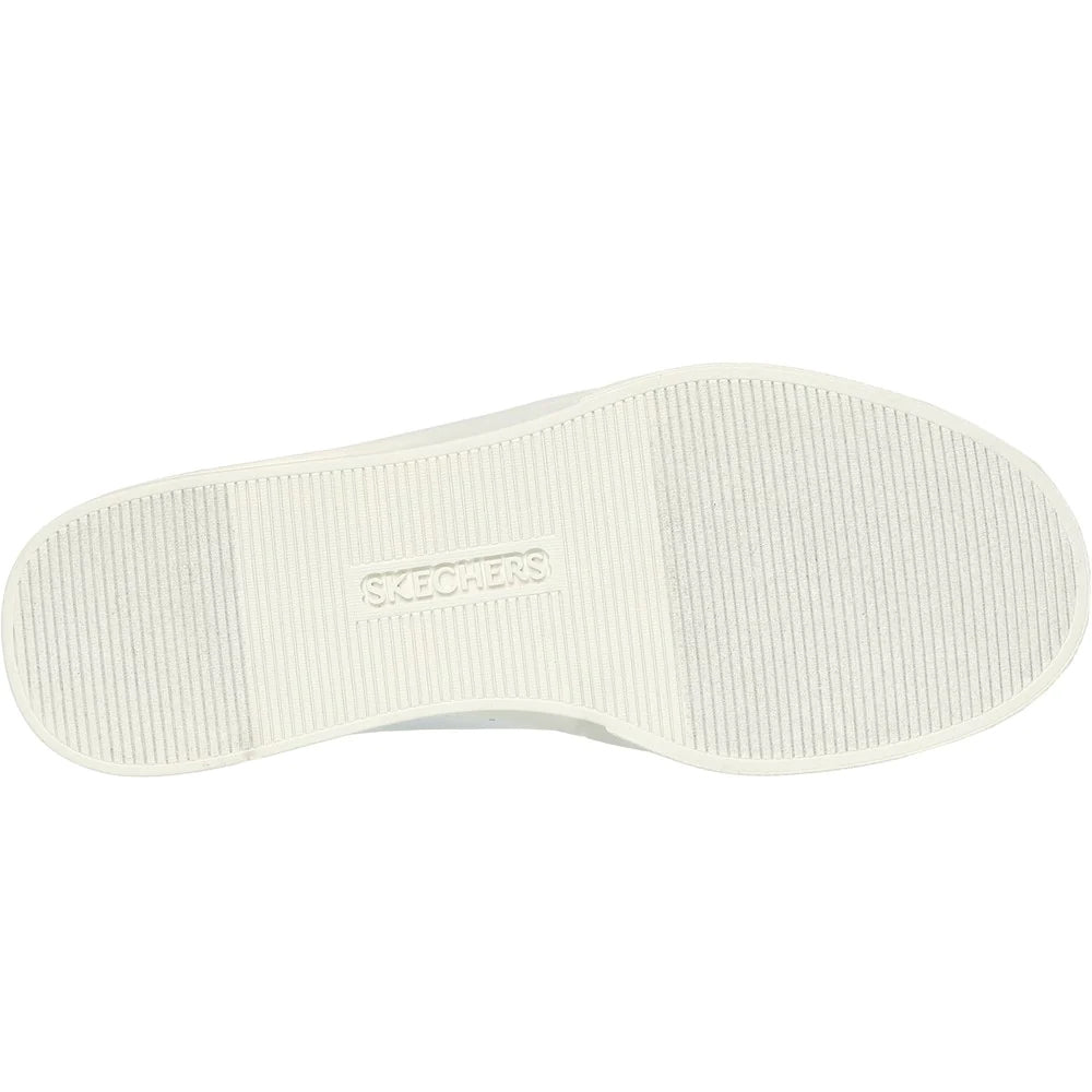 White-Black - Lifestyle - Skechers Womens-Ladies Eden LX Beaming Glory Trainers