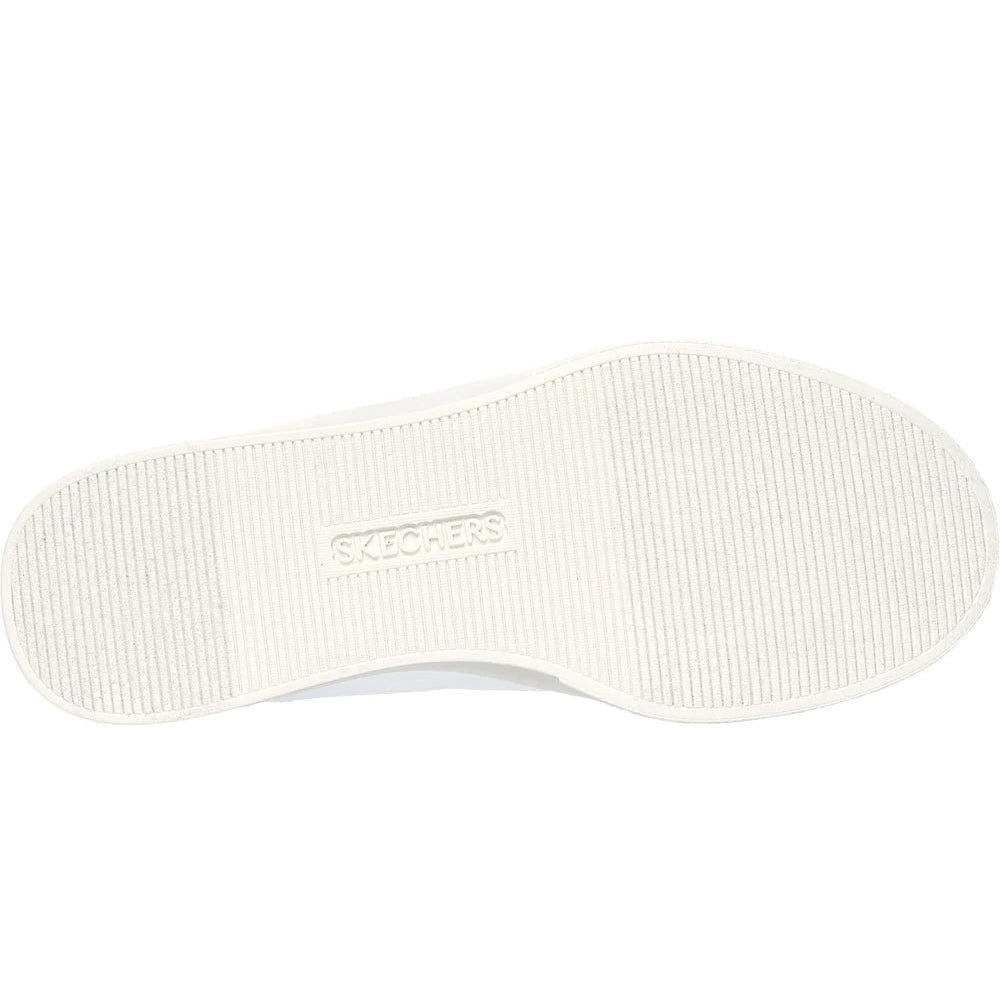 White-Gold - Lifestyle - Skechers Womens-Ladies Eden LX Beaming Glory Trainers