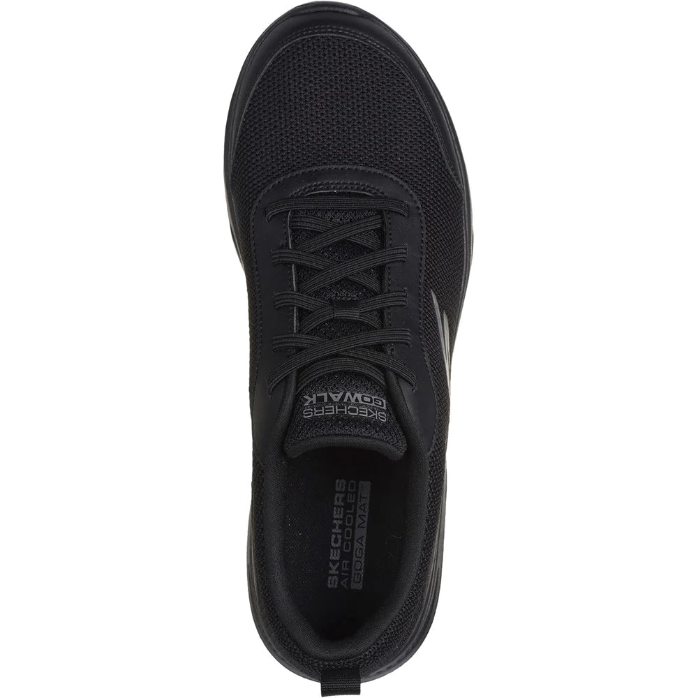 Black - Side - Skechers Mens Go Walk 7 Trainers