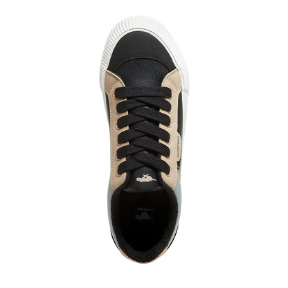 Black - Lifestyle - Rocket Dog Womens-Ladies Cheery Sporty Colour Block Trainers