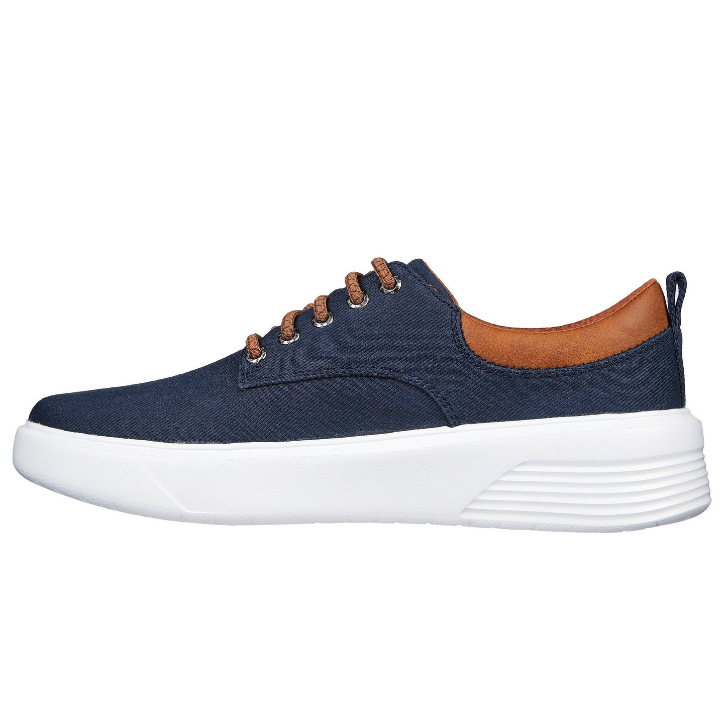 Navy - Back - Skechers Mens Viewson - Doriano Shoes