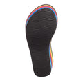 Black-Multicoloured - Close up - Rocket Dog Womens-Ladies Webbing Sandals