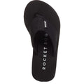 Black-Multicoloured - Close up - Rocket Dog Womens-Ladies Webbing Sandals