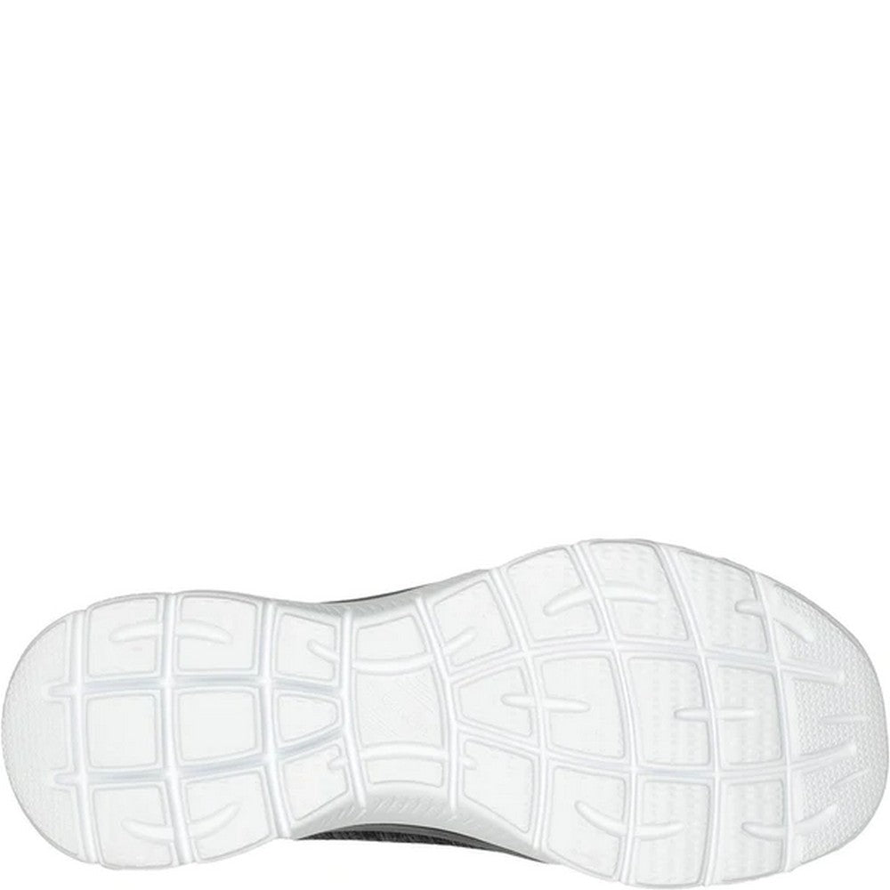 Black-Multicoloured - Back - Skechers Womens-Ladies Summits Dazzling Haze Wide Trainers