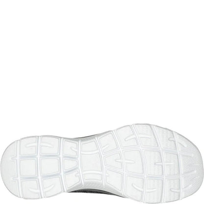 Black-Multicoloured - Back - Skechers Womens-Ladies Summits Dazzling Haze Wide Trainers