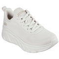 Off White - Front - Skechers Womens-Ladies Bobs B Flex Hi Flying Trainers