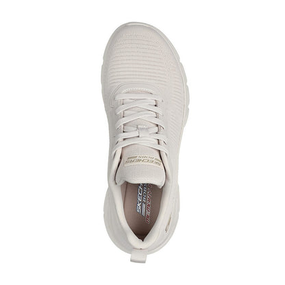 Off White - Lifestyle - Skechers Womens-Ladies Bobs B Flex Hi Flying Trainers